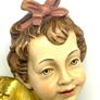 Vintage Hand Carved Wooden Putto Image 3