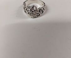Silver Children of Lir Ring