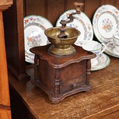Vintage Wooden Coffee Grinder