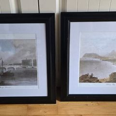 W.H Bartlett Framed Paintings