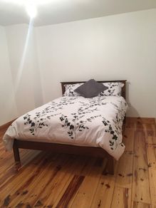 King bed wooden
