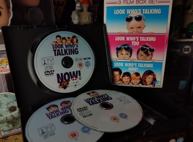 Look Who's Talking ! The Movie Trilogy ! 3 Film Box Set ! 2009 ! DVD !