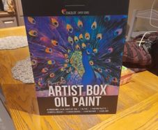 Oil Paint Set, Like-New Condition