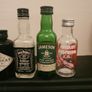 Spirit Bottles/Six Minature Glass Bottles x 6 Image 4