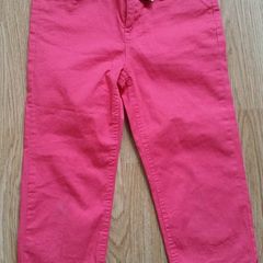 As New - Age 7 to 8 Years An Adorable Pair of LC Waikiki Girls 3/4 Leg Pants - With Waist Adjusters. - E