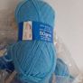 New blue wool knitting crochet crafts Image 3