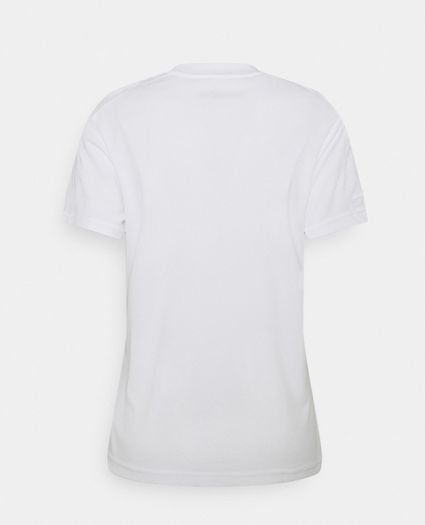 Adidas performance sports white tshirt and black shorts aeroready