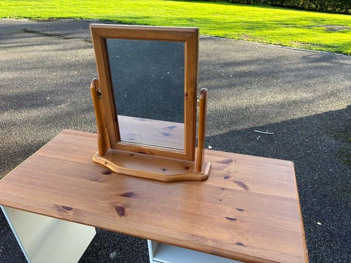 Dressing Table, Mirror, 2 lockers and small wardrobe(needs reassembly)