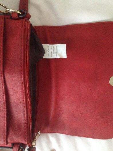 Gorgeous Red and Black Shoulder Bag Cross Body Bag BNWT