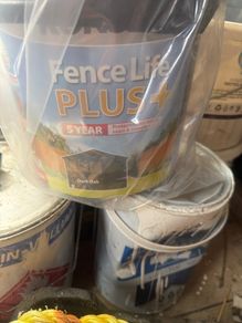 Fence paint