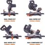 Compound Saw with Multi-Material Cutting, 45 Degree Bevel, 50 Degree Mitre, 210 mm Slide, 1200 W, 210 mm, 230 V, 3 Year Warranty (FREE POSTAGE) Image 6