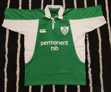 Ireland (IRFU) Permanent TSB Rugby Jersey (S)