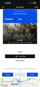 Amble Ticket