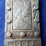 Vintage Sterling Silver 1977 Queen Elizabeth II Silver Jubilee Ingot Pendant by Addis & Co - 14,8g Image 2