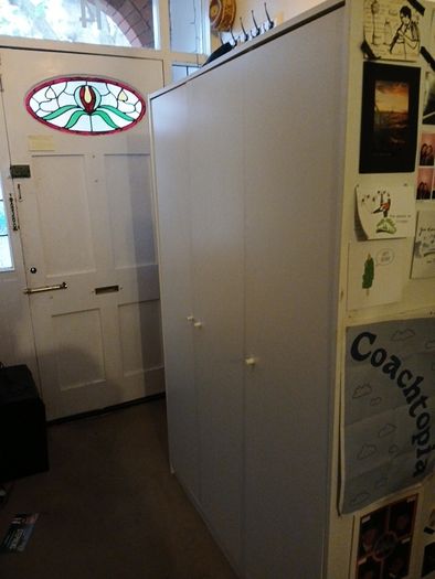 White IKEA Wardrobe