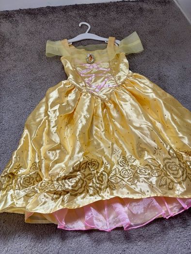 Disney princess dress Bell 5/6 years old 110/116cm
