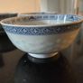Reduced Vintage set of good quality six rice eye tea bowls Image 6