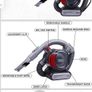 BLACK+DECKER Bagless Hand Vacuum Cleaner Dustbuster with Flexi Hose and 12V Car Connection Image 4
