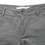 Part Two, Grey Cropped Trousers with Leather Tipped Pockets, Size 10. Image 3