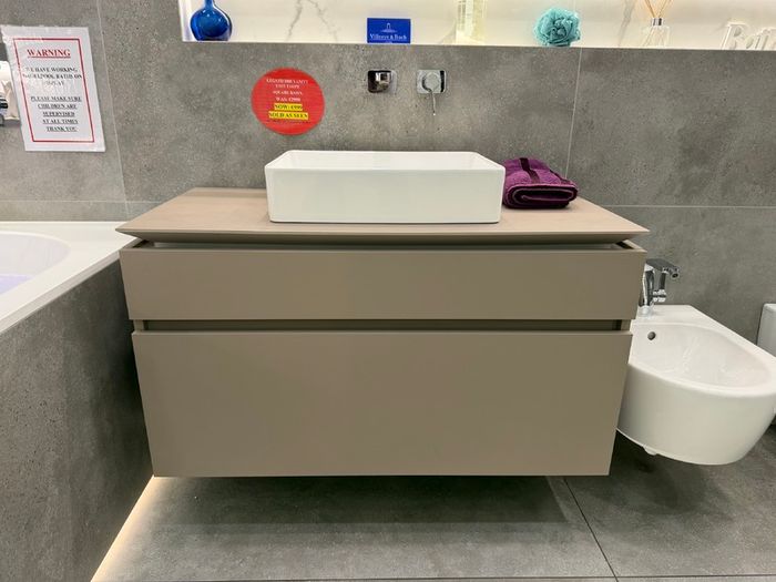 Bespoke Villeroy & Boch Vanity Unit - 1000mm
