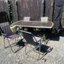 Garden table and chairs (Please read) Image 2