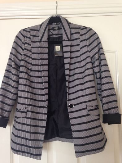 Bnwt Oasis striped blazer