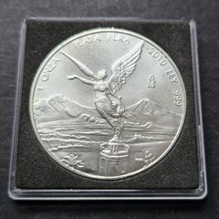 2010 Mexico Libertad 1 Oz .999 Silver Unc Coin