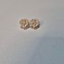Rare Vintage Sterling Silver 4-Piece Rose Jewelry Set Image 9