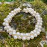 Vintage Faux pearl necklace Image 8