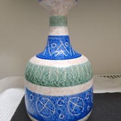 Vintage Il Cavallino Sicilian Studio Pottery Vase