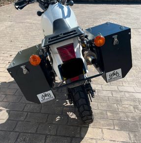 Happy Trail Teton motorcycle motorbike panniers
