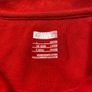 Nike Manchester United Mens Polo Neck Tee Shirt Red Large Image 4
