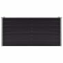 Garden Raised Bed Anthracite 160x40x77 cm Galvanised Steel Image 2