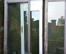 Patio doors (teak)