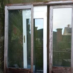 Patio doors (teak)