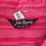 VINTAGE 1960s pink wool stripe mod shift dress. S M 10-12. Made in Ireland by John Hagarty Image 8