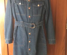 Ladies denim dress size 8