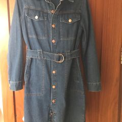 Ladies denim dress size 8