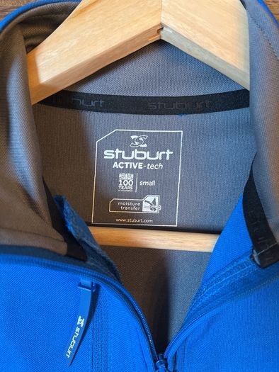Stuburt active tech half zip (mint)