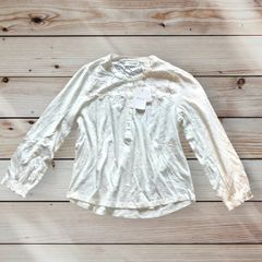 Indi & Cold White Broderie Cotton Blouse