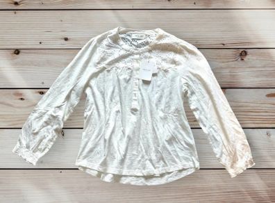 Indi & Cold White Broderie Cotton Blouse