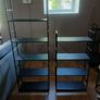 ikea kitchen island unit and storage shelving units Image 5