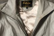 Genuine leather coat