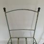 Antique pair of french wrought iron garden chairs Image 2
