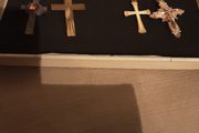 selection of three crucifix