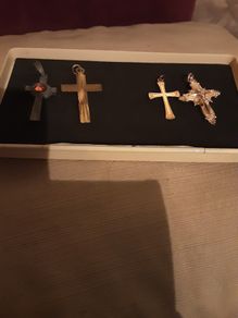 selection of three crucifix