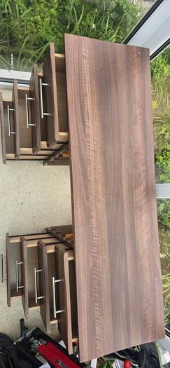 Dark Walnut Bedroom Dressing table with drawers