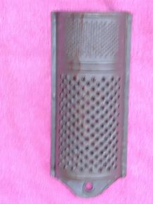 Antique Grater, 3 different grates