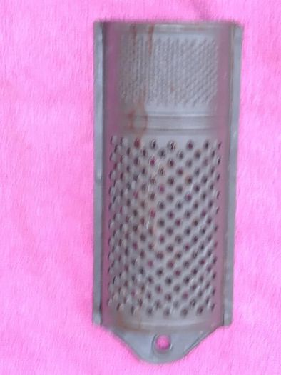 Antique Grater, 3 different grates