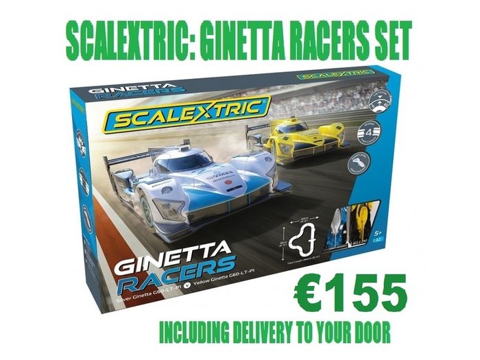 Scalextric New Ginetta Racers Set